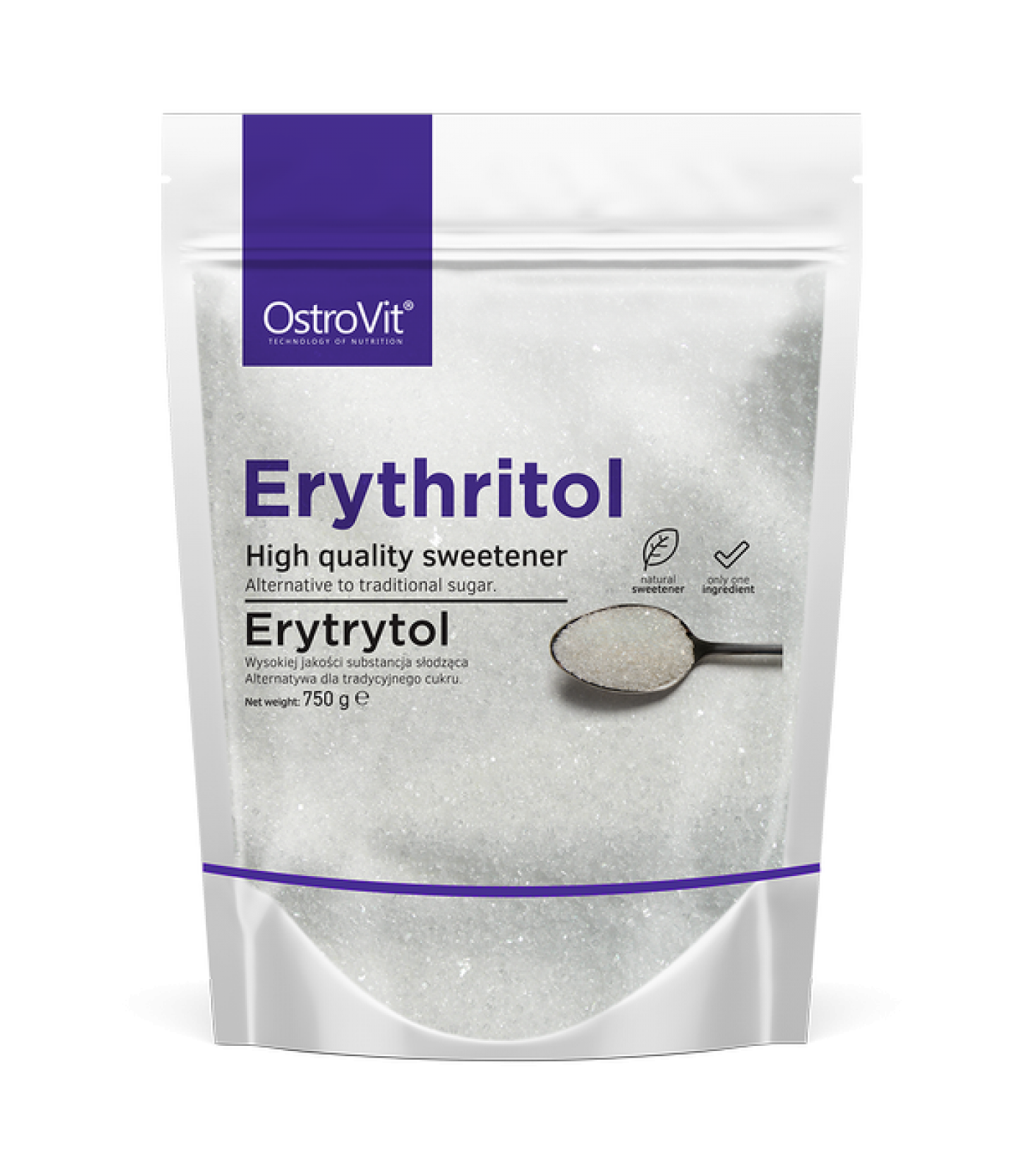 OstroVit Erythritol / Sugar Free Sugar / 750 гр